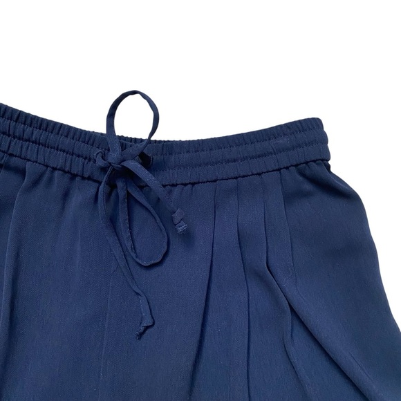 J.Crew Mercantile Navy Pull-On Shorts XS Elastic Waist Drawstring NWT Light - Picture 4 of 11